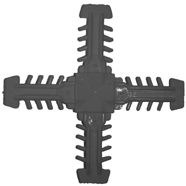 Cross Connector 7*18 White