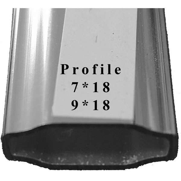 Georgian Bar 7*18 White