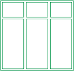 Window or Door 3 sash +3