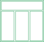 Window or Door 3 sash +1