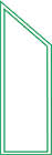 Trapeze window or door
