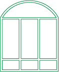 Window 3 sash +arch -3FIX