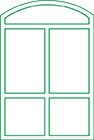 Window 2 sash +arch -2FIX