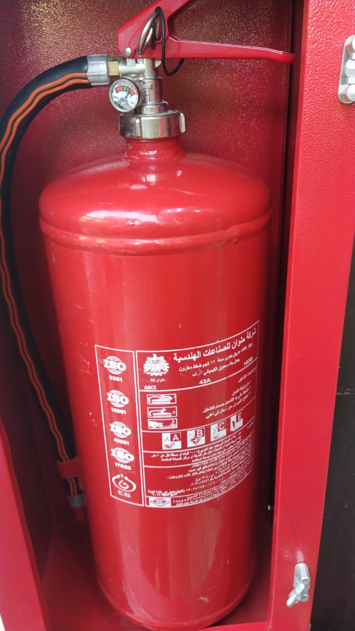 Carbon dioxide fire extinguisher, 6 kg