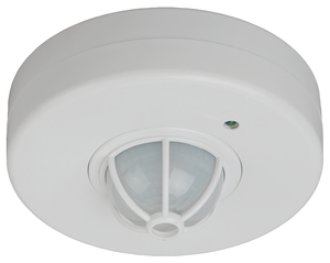 Infrared motion sensor for switching on lighting