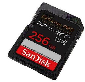 Memory card 256 Gb