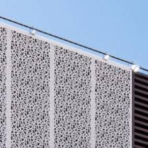 Mashrabiya RAL 1015 façade grids