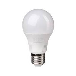 LED lamp, 9W, E27 base, white 6500K