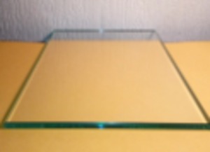 Transparent sheet glass 3 mm