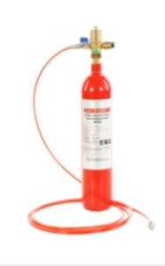 Industrial CO2 fire extinguishing systems. Fire extinguishing systems for electrical equipment BAVARIA with valve Firesearch