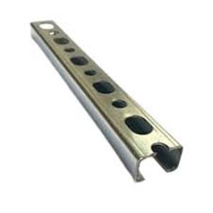 Mounting beam 40x40 3m perforated