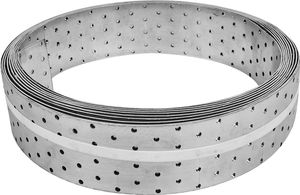 Perforated tape for fixing air ducts