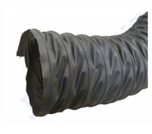 Flexible air duct (PVC) for axial fan