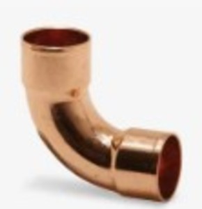 Copper elbow 1/2" 90 degrees