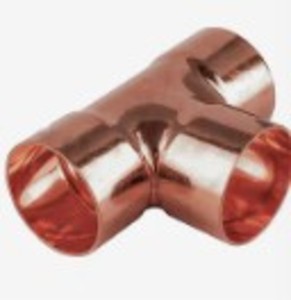 Copper tee 5/8"