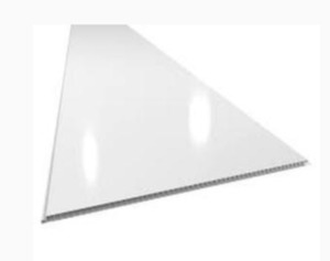 PVC panel facing 300x3000 mm white smooth