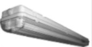 Lamp 2x36 IP-65