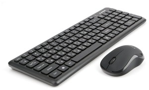 Wireless keyboard with mouse