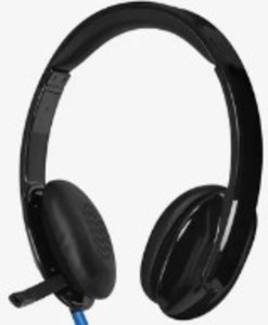 Logitech H540 wired headphones, black, 2012