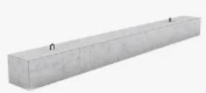 Reinforced concrete lintel