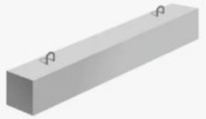 Reinforced concrete lintel
