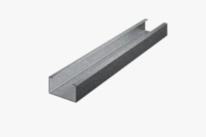 Plinth profile Width - 50 mm Galvanized steel