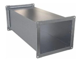 Stainless steel sheet air duct 600x600