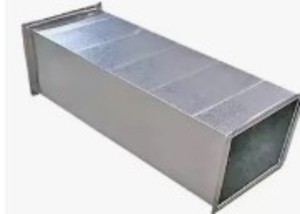 Galvanized steel air duct 500x300