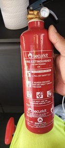 Fire extinguisher 1 kg dry powder