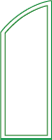 Window or Door 1 sash Oriental Left